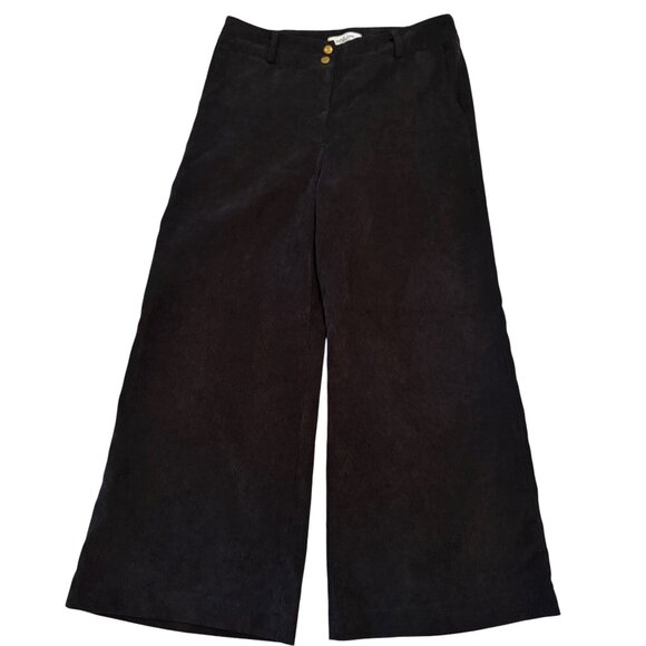 Carly Jean Los Angeles Marlowe Corduroy Pants – Black – Size Medium - Picture 6 of 10